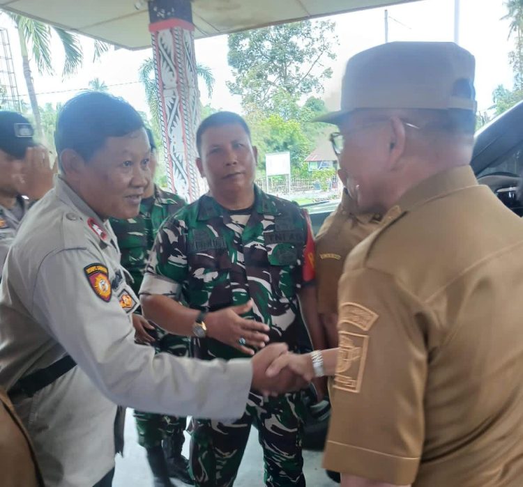 Kapos Pol Ujung Padang Dampingi Bupati Simalungun Sidak ke Lokasi Strategis