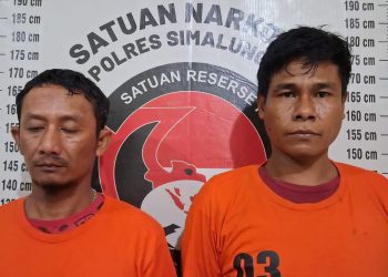 Polres Simalungun Ringkus 2 Pengedar Sabu Jaringan Pematang Siantar, Barbut 2,48 Gram Sabu
