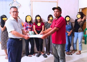 Dinsos Tapteng Lakukan Pembinaan Terhadap 8 Orang PPKS Yang Terjaring Razia Cafe Remang-remang Oleh Satpol PP Tapteng