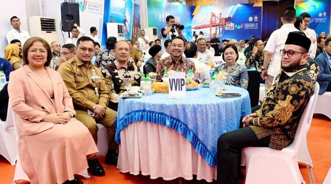 Wakil Bupati Tapteng Hadiri North Sumatra Investment, Industry, Trade and Halal Expo
