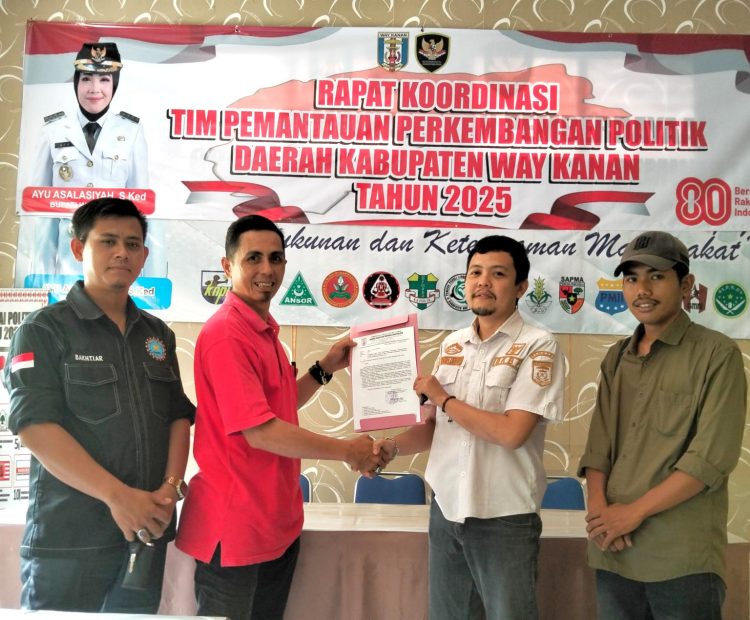 DPD Forum Wartawan Independen Nusantara (For-WIN) Resmi Terdaftar di Kesbangpol Way Kanan