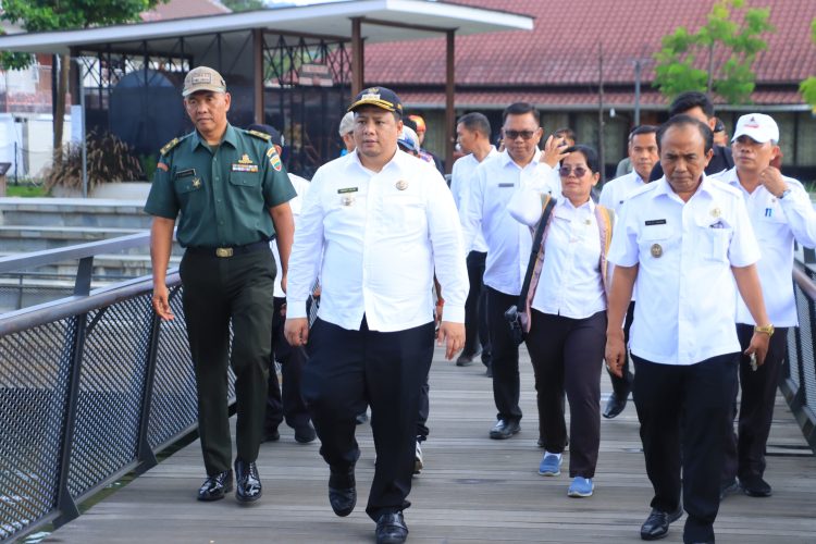 Bupati Samosir Dan Wabup Monitoring Persiapan Venue Utama TOTK