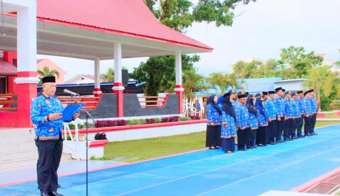 Pimpin Apel Hari Kesadaran Nasional, Wakil Bupati Tapteng : ASN Abdi Negara Dan Masyarakat Pimpin Apel Hari Kesadaran Nasional, Wakil Bupati Tapteng : ASN Abdi Negara Dan Masyarakat