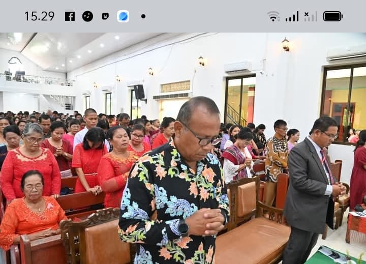 Pemko Sibolga Hadiri Pesta Gotilon dan HUT ke-68 Gereja HKBP Sibolga Kota
