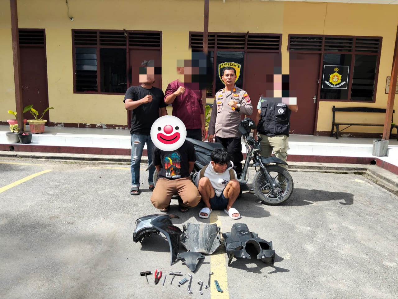 Polsek Balige Berhasil Bekuk Dua Pelaku Ranmor
