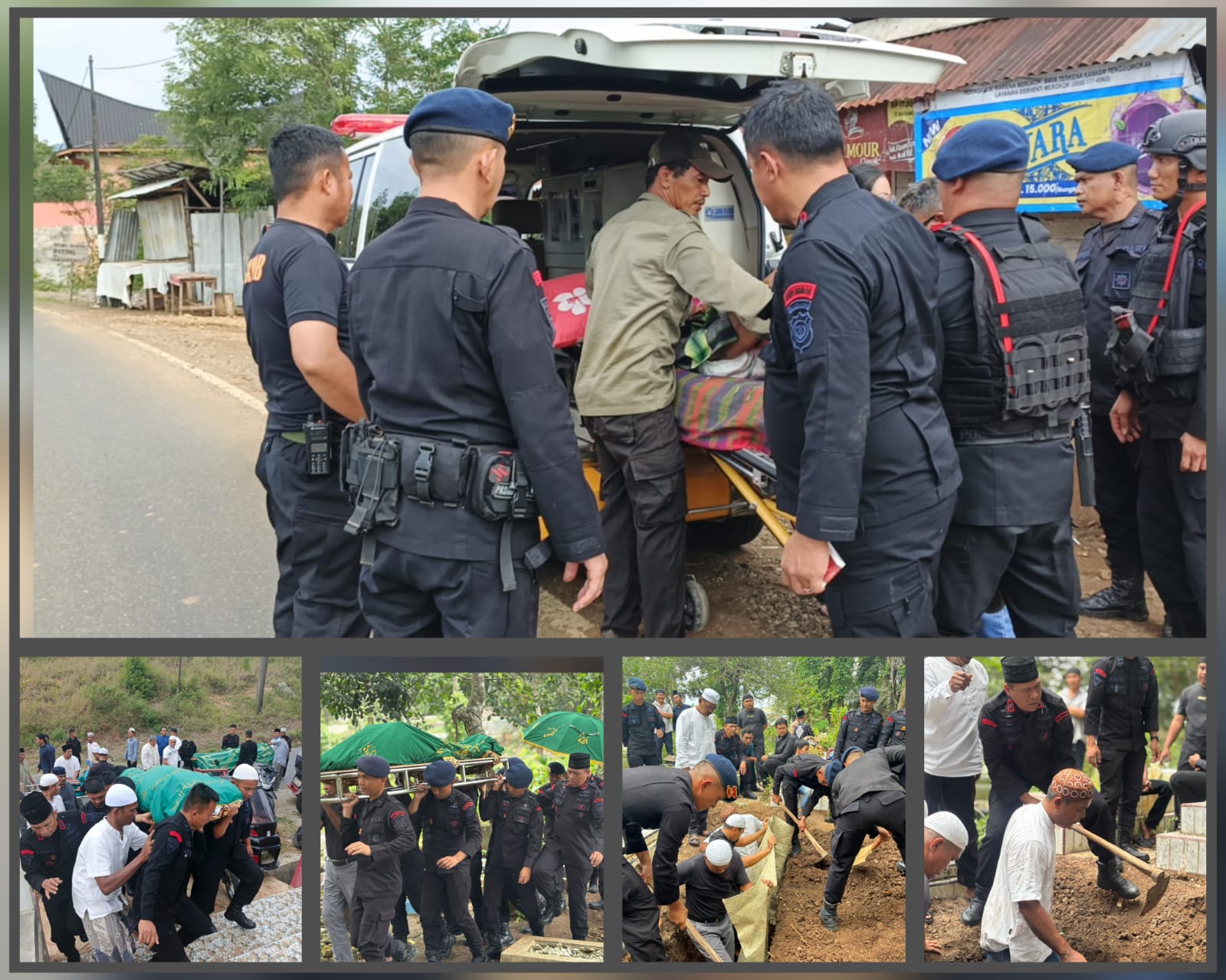 Wujud Kepedulian Brimob untuk Masyarakat: Batalyon C Pelopor Satuan Brimob Polda Sumut Bantu Warga Kurang Mampu dan Ringankan Duka Keluarga Berbelasungkawa Wujud Kepedulian Brimob untuk Masyarakat: Batalyon C Pelopor Satuan Brimob Polda Sumut Bantu Warga Kurang Mampu dan Ringankan Duka Keluarga Berbelasungkawa