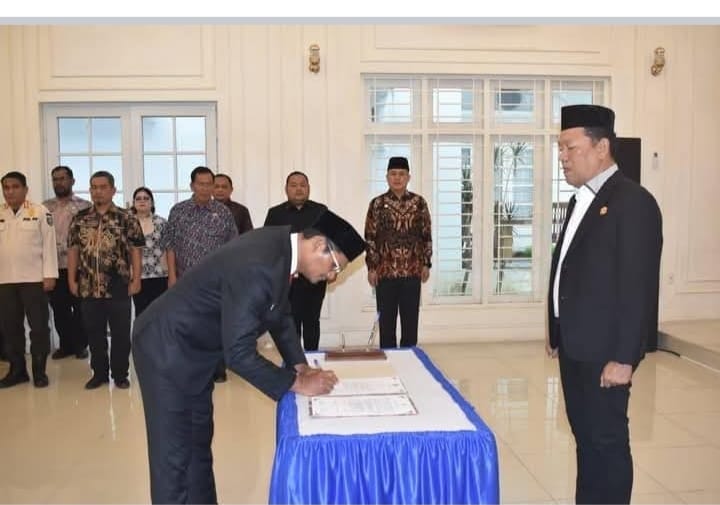 Wakil Wali Kota Sibolga Lantik Tiga Pejabat Pimpinan Tinggi Pratama