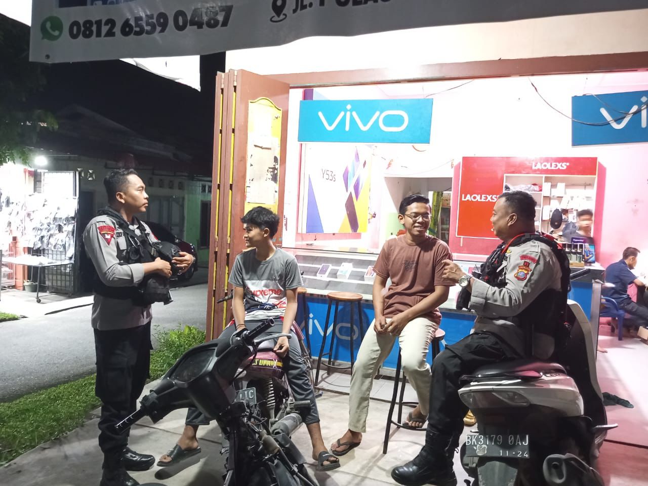 Brimob Polda Sumut Gelar Patroli Dialogis Serentak — Perkuat Hubungan dengan Masyarakat Demi Kamtibmas Kondusif