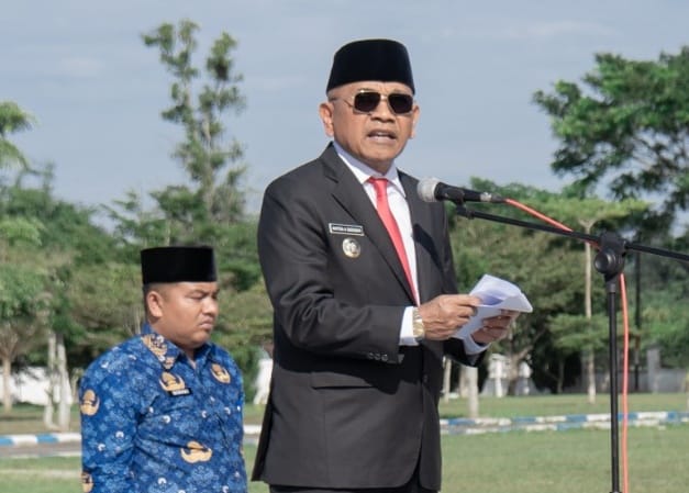 Upacara Peringatan Hari Sumpah Pemuda Ke-97, Bupati Simalungun Anton Achmad Saragih: "Jadilah Pemuda yang Adaptif, Kreatif dan Berintegritas"