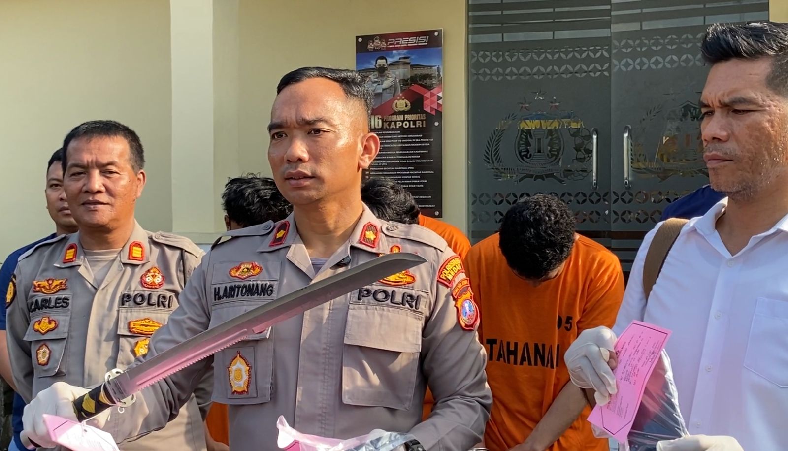 Komplotan Begal Bacok-Rampas Motor Sejoli di Medan Diringkus,  Sudah 14 Kali Beraksi