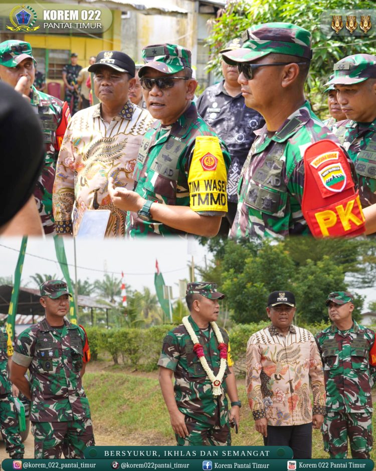 Danrem 022/PT Turun Langsung Dampingi Tim Wasev Mabesad, Pastikan Program TMMD ke-126 Kodim 0204/DS Berjalan Optimal Danrem 022/PT Turun Langsung Dampingi Tim Wasev Mabesad, Pastikan Program TMMD ke-126 Kodim 0204/DS Berjalan Optimal