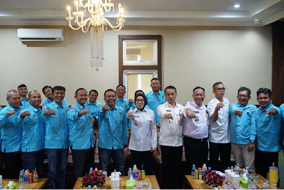 Bupati Way Kanan Dukung Program Kerja PWI Way Kanan