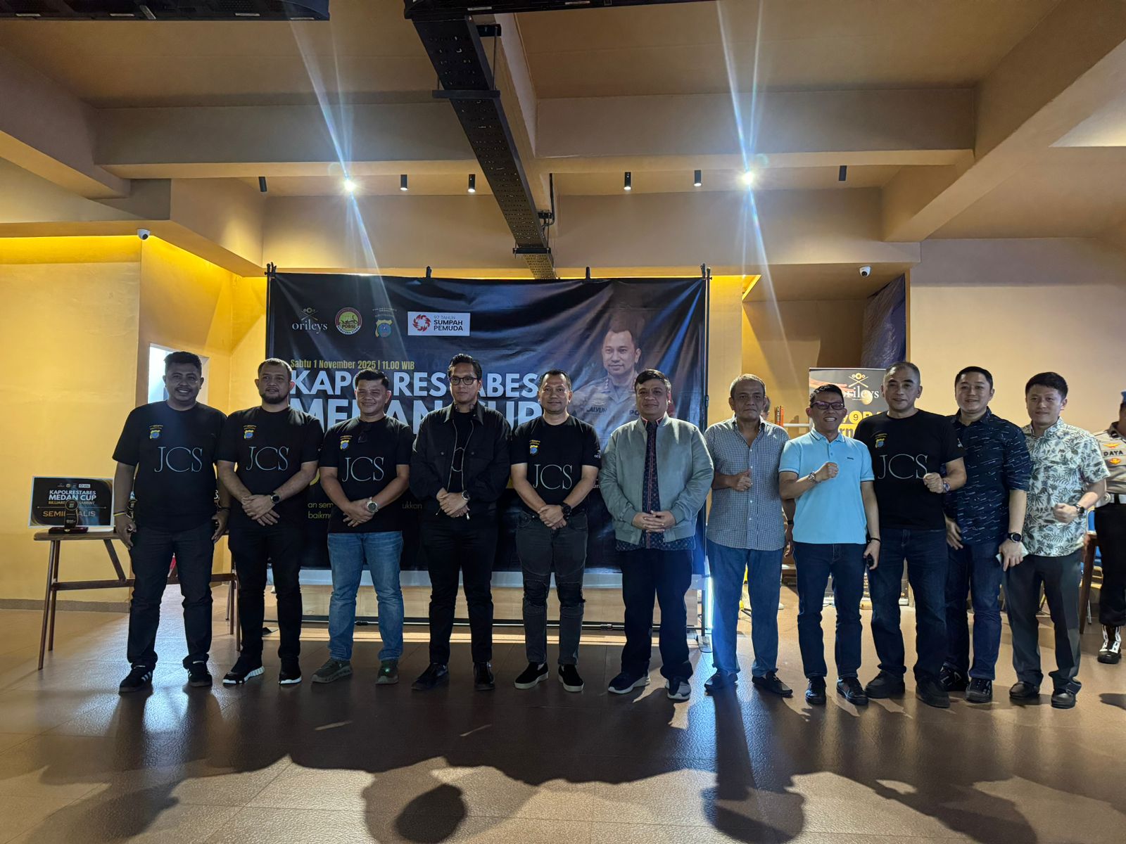 Turnamen Billiard Nine Ball Kapolrestabes Medan Cup 2025, Ajang Sportivitas dan Kebersamaan