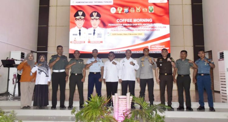 Jalin Sinergitas dan Kolaborasi, Pemkab Tapteng Gelar Coffee Morning Dengan Forkopimda Tapteng Jalin Sinergitas dan Kolaborasi, Pemkab Tapteng Gelar Coffee Morning Dengan Forkopimda Tapteng