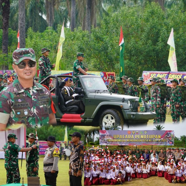 Danrem 022/PT : Dengan Semangat TMMD Mewujudkan Pemerataan Pembangunan dan Ketahanan Nasional di Wilayah