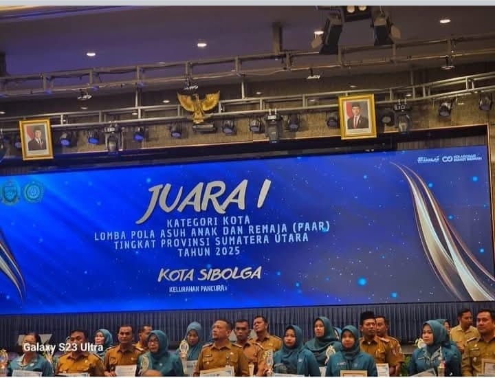 Kota Sibolga Raih Juara l Lomba Kelurahan Percontohan PAAR Tingkat Provinsi Sumatera Utara