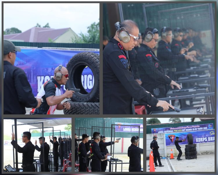 Ketepatan Adalah Kehormatan, Brimob Sumut Asah Insting dan Fokus di Lomba Menembak Internal dalam rangka HUT Brimob ke-80