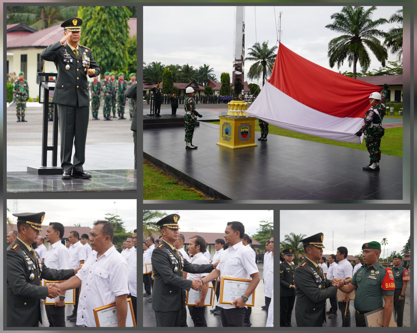 Danrem 022/PT Beri Penghargaan kepada Prajurit Yang Berhasil Amankan Penyalahguna Narkoba Danrem 022/PT Beri Penghargaan kepada Prajurit Yang Berhasil Amankan Penyalahguna Narkoba