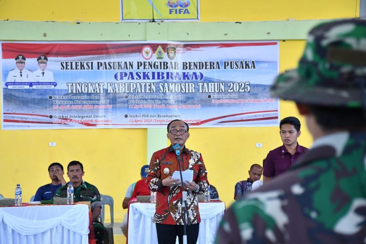 Wabup Pimpin Upacara Seleksi Paskibraka 2025 Tingkat Kabupaten Samosir Wabup Pimpin Upacara Seleksi Paskibraka 2025 Tingkat Kabupaten Samosir