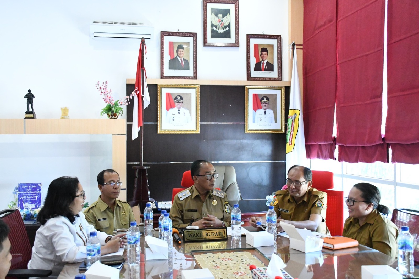 Wakil Bupati Samosir Terima Tim BPK untuk Pemeriksaan Terperinci LKPD 2024