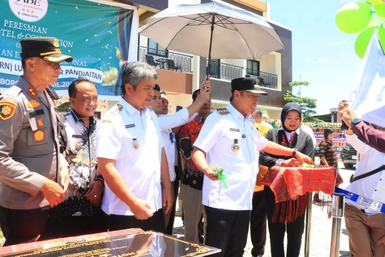 Wabup Samosir Dampingi Ketua DEN RI Resmikan Abe Hotel Dan convention Wabup Samosir Dampingi Ketua DEN RI Resmikan Abe Hotel Dan convention