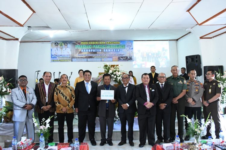 Paskah Oikumene Kabupaten Samosir Sukses, Bupati: Perayaan Paskah Harus Dapat Dinikmati Masyarakat Sampai Ke Pelosok