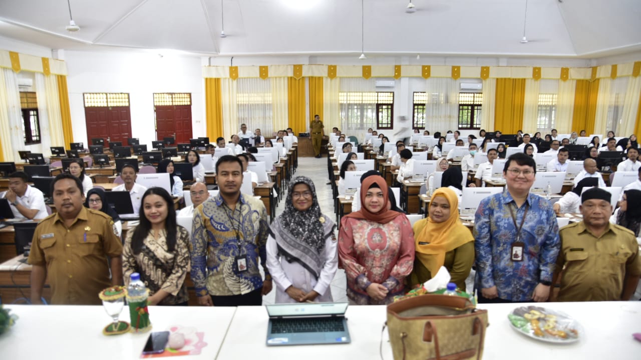 Pemkab Tapteng Gelar Ujian Profiling ASN, Wujudkan Tata Tata Kelola Kepegawaian Berbasis Kompetensi