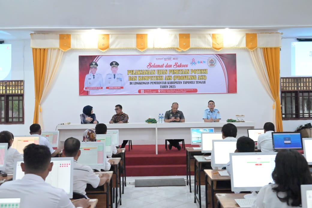 Bupati Tapanuli Tengah : Melalui Profiling ASN, Petakan Potensi dan Kompetensi ASN Tahap Awal Menuju Manajemen Talenta ASN