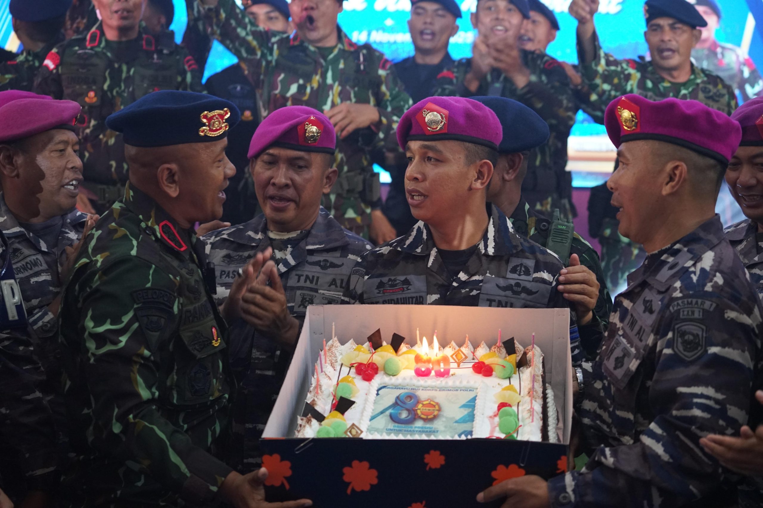 Brimob Presisi untuk Masyarakat, Syukuran HUT ke-80 Brimob Sumut Berlangsung Meriah dan Penuh Kebersamaan