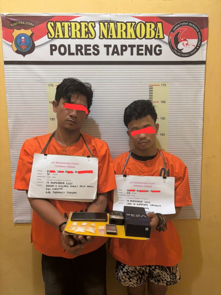 Polres Tapteng Ciduk Dua Pengedar Narkoba dari Tapteng dan Sibolga Polres Tapteng Ciduk Dua Pengedar Narkoba dari Tapteng dan Sibolga