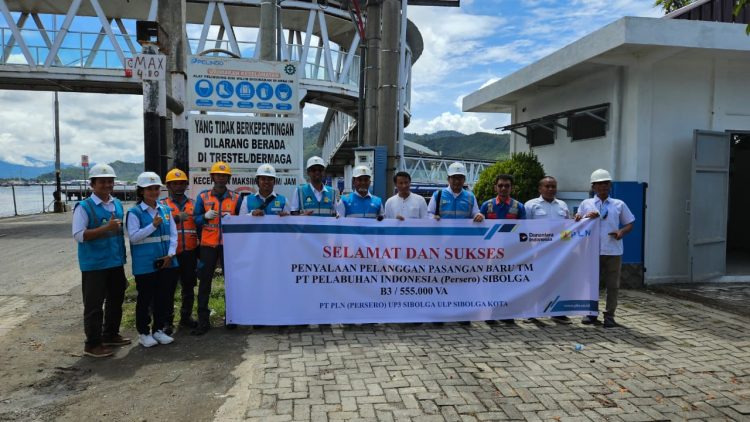 Pelindo Sibolga Resmi Operasikan Elektrifikasi Fixed Crane Ramah Lingkungan