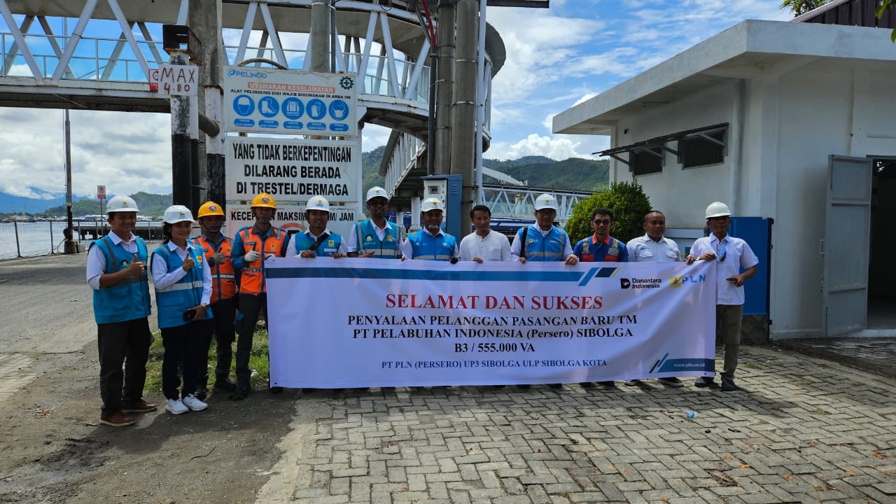 Pelindo Sibolga Resmi Operasikan Elektrifikasi Fixed Crane Ramah Lingkungan