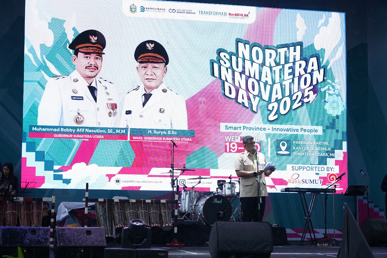 Gubernur Sumut Buka North Sumatera Innovation Day 2025: Kolaborasi Inovasi untuk Smart Province