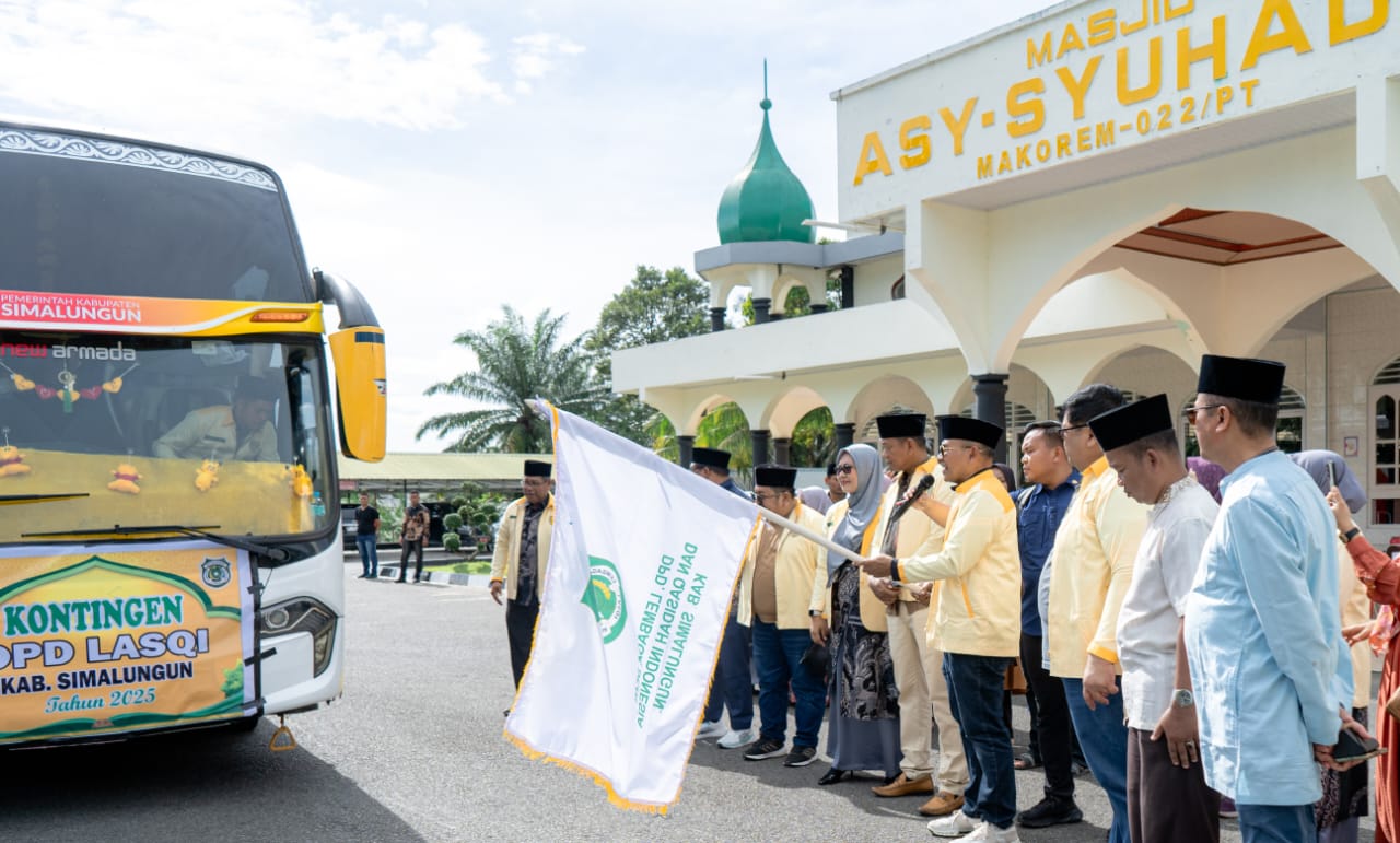 Berangkatkan Kontingen LASQI ke Tingkat Provinsi, Bupati Simalungun: Bawa Prestasi Yang Membanggakan Berangkatkan Kontingen LASQI ke Tingkat Provinsi, Bupati Simalungun: Bawa Prestasi Yang Membanggakan