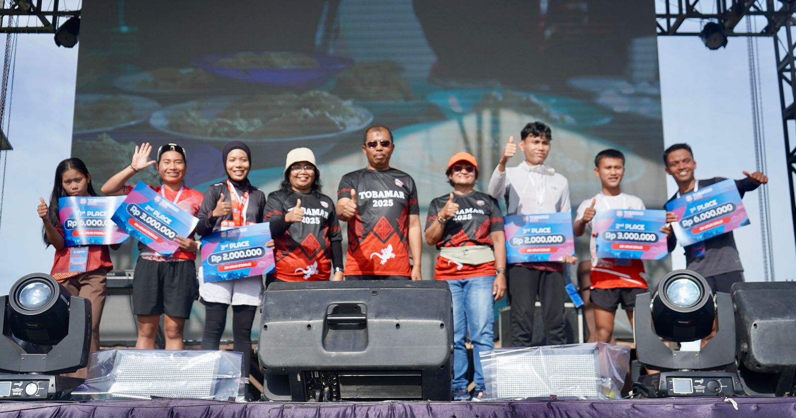 1500 Peserta Meriahkan Ajang Lari Tahunan Tobamar 2025 Kabupaten Toba