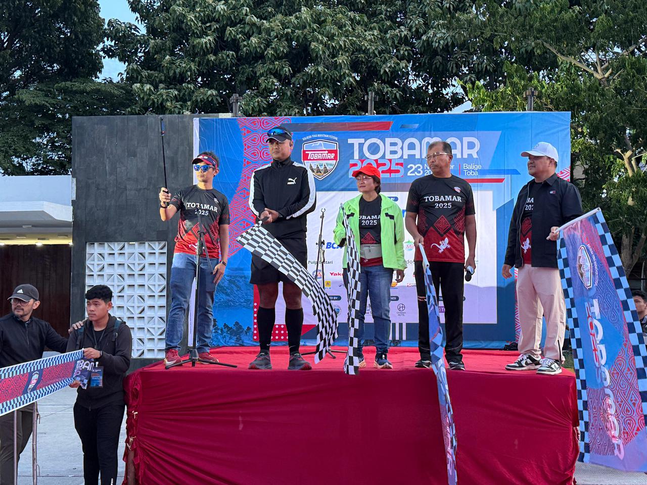1500 Peserta Meriahkan Ajang Lari Tahunan Tobamar 2025 Kabupaten Toba