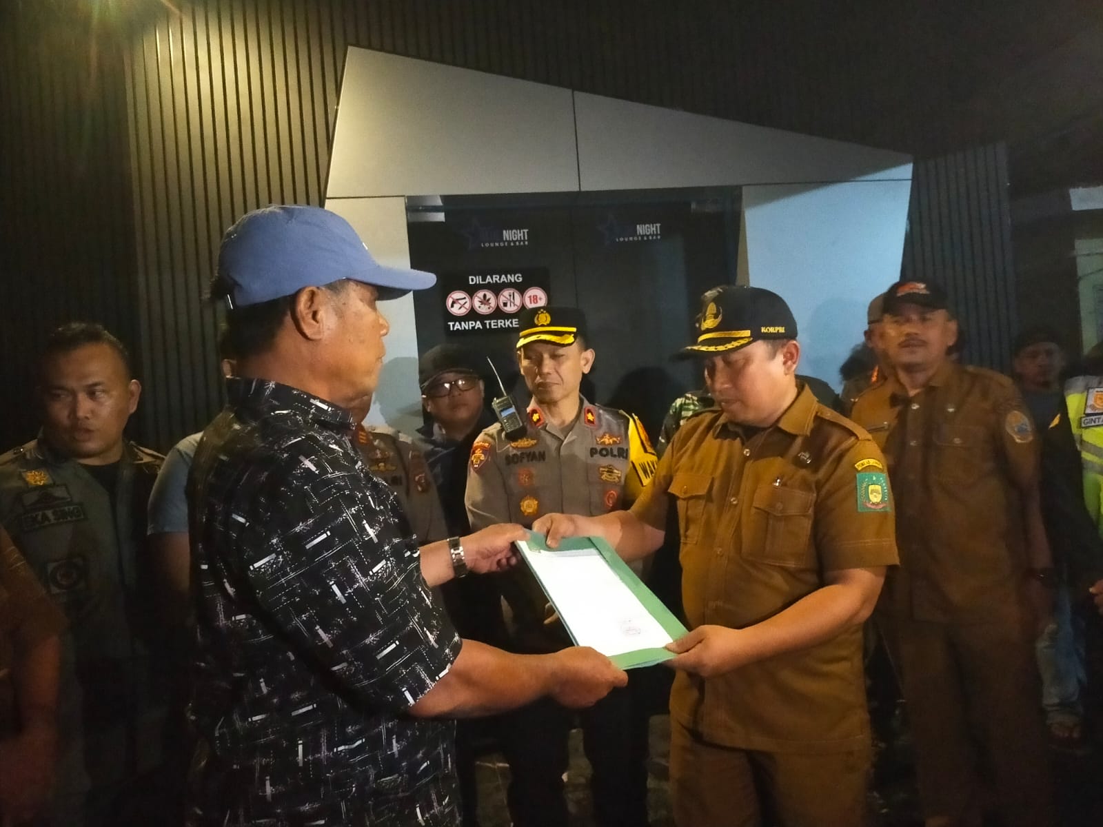 THM Blue Night Resmi Ditutup Libatkan Personil Gabungan