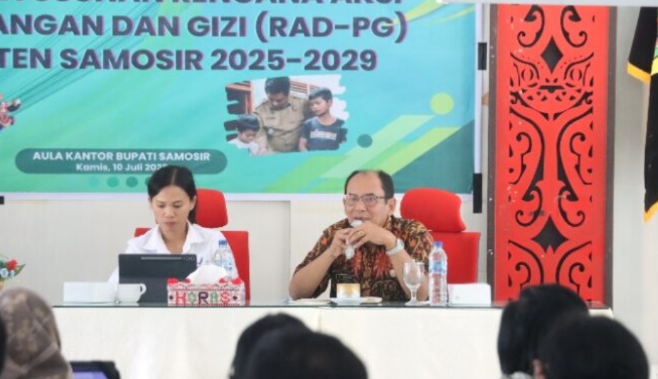 Pemkab Samosir Susun Rencana Aksi Daerah Pangan dan Gizi 2025–2029 Pemkab Samosir Susun Rencana Aksi Daerah Pangan dan Gizi 2025–2029