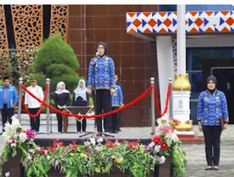 Pemkab Way Kanan Gelar Upacara Peringatan Hari Sumpah Pemuda Ke-9 Thn 2025