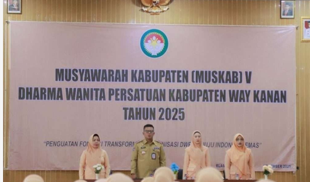 DWP Way Kanan Teguhkan Komitmen Majukan Peran Perempuan