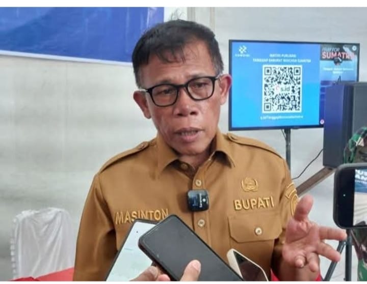 Pemkab Tapteng Percepat Pemulihan Dampak Bencana, Listrik Menyala Pekan Ini
