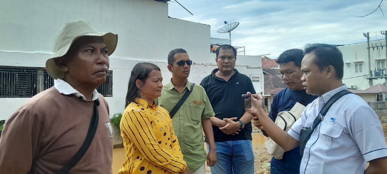 GAMKI Sibolga Dan GAMKI Tapteng Apresiasi Pemko Sibolga Atasi Pengerukan Sungai Aek Doras Dengan Progres Yang Meningkat