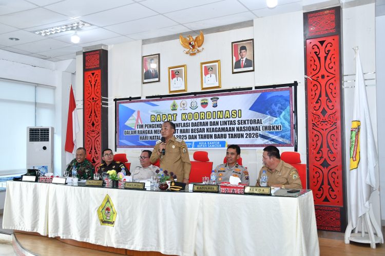 Dipimpin Wabup, Pemkab Samosir Matangkan Pengendalian Inflasi dan Kesiapsiagaan Lintas Sektor Sambut Nataru Dipimpin Wabup, Pemkab Samosir Matangkan Pengendalian Inflasi dan Kesiapsiagaan Lintas Sektor Sambut Nataru