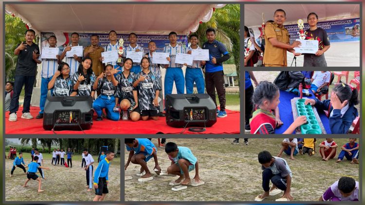 Festival Permainan Rakyat dan Olahraga Tradisional Kabupaten Toba Tahun 2025 Berjalan Dengan Sukses