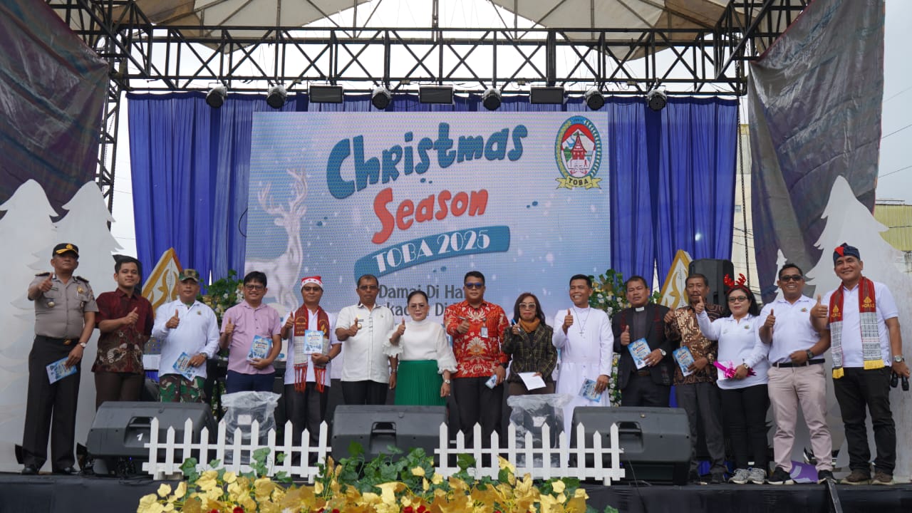 Sukacita dan Damai Natal Di Toba Lewat Christmas Season Tahun 2025