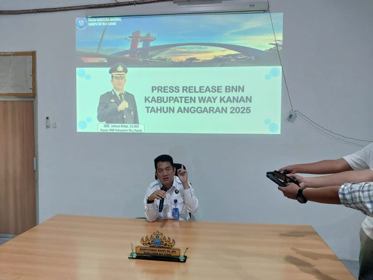 Evaluasi Akhir Tahun 2025, BNN Way Kanan Perkuat Sinergi Pemberantasan Narkotika