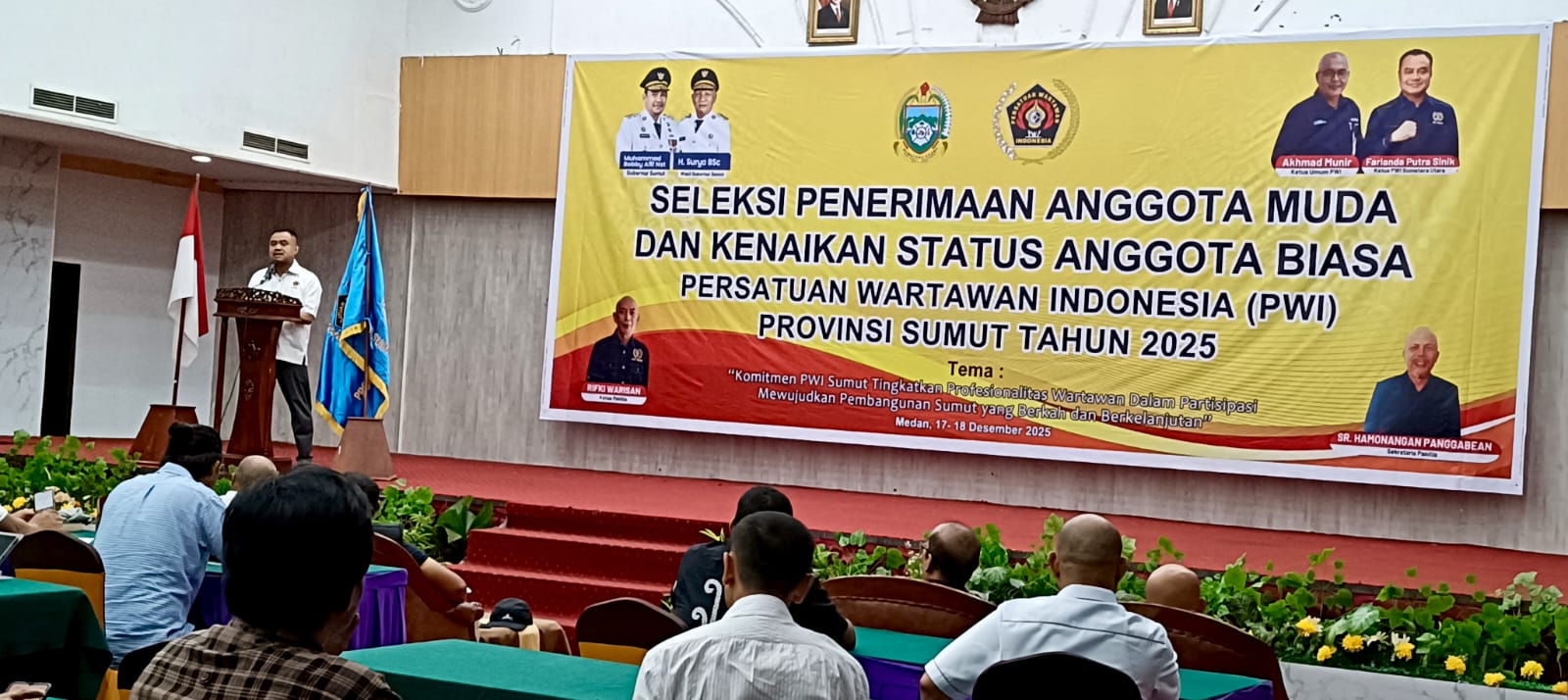 PWI Sumut Gelar Seleksi Penerimaan Anggota dan Kenaikan Status Anggota Biasa Tahun 2025
