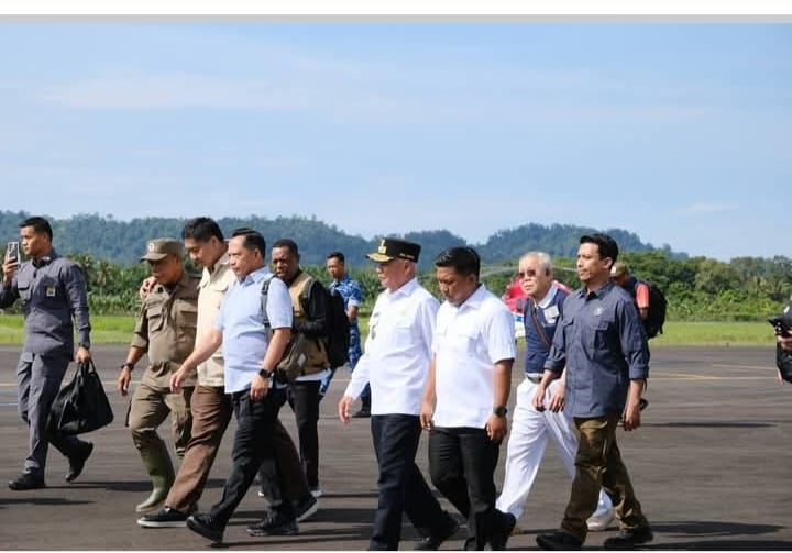 Menteri PKP dan Mendagri Groundbreaking 118 Hunian Tetap Korban Bencana Alam di Tapteng