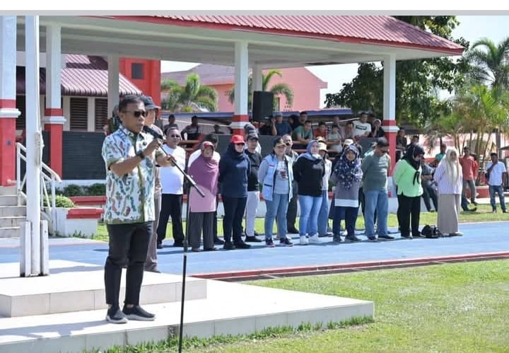 Bupati Tapteng : Tenaga Kesehatan Ujung Tombak Untuk Menyehatkan Masyarakat