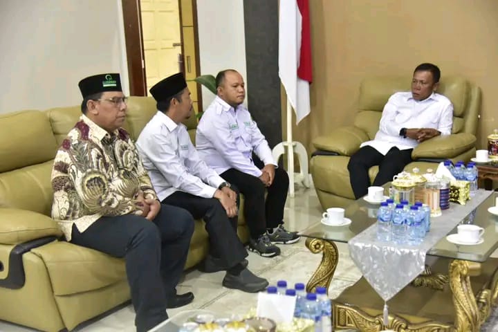 Bupati Tapteng Terima Audensi Ketua Institut Bisnis dan Teknologi Al Washliyah Sibolga-Tapteng